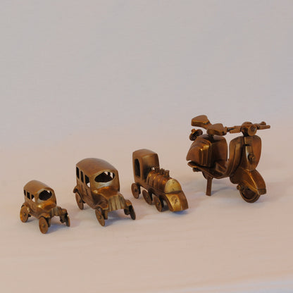 ミニチュアSL 蒸気機関車 機関車置物 SLオブジェ 真鍮製鏡 雑貨 ミニチュア蒸気機関車 インテリア雑貨 アンティーク風オブジェ 真鍮インテリア雑貨 738082