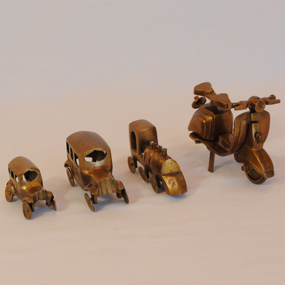 ミニチュアSL 蒸気機関車 機関車置物 SLオブジェ 真鍮製鏡 雑貨 ミニチュア蒸気機関車 インテリア雑貨 アンティーク風オブジェ 真鍮インテリア雑貨 738082