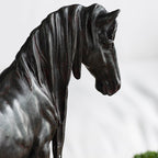 置物 馬 ホース Horse フィギュア ブラック アニマル オブジェ ブラックホース 黒馬の置物 干支置物 午年