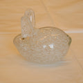 うさぎ 置物 オブジェ ガラス グラスラビット 兎 かわいい インテリア 雑貨 ガラスのオブジェ ウサギ 7688010