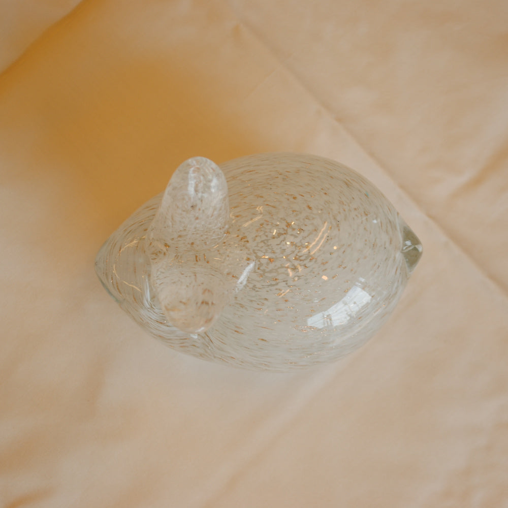 うさぎ 置物 オブジェ ガラス グラスラビット 兎 かわいい インテリア 雑貨 ガラスのオブジェ ウサギ 7688010