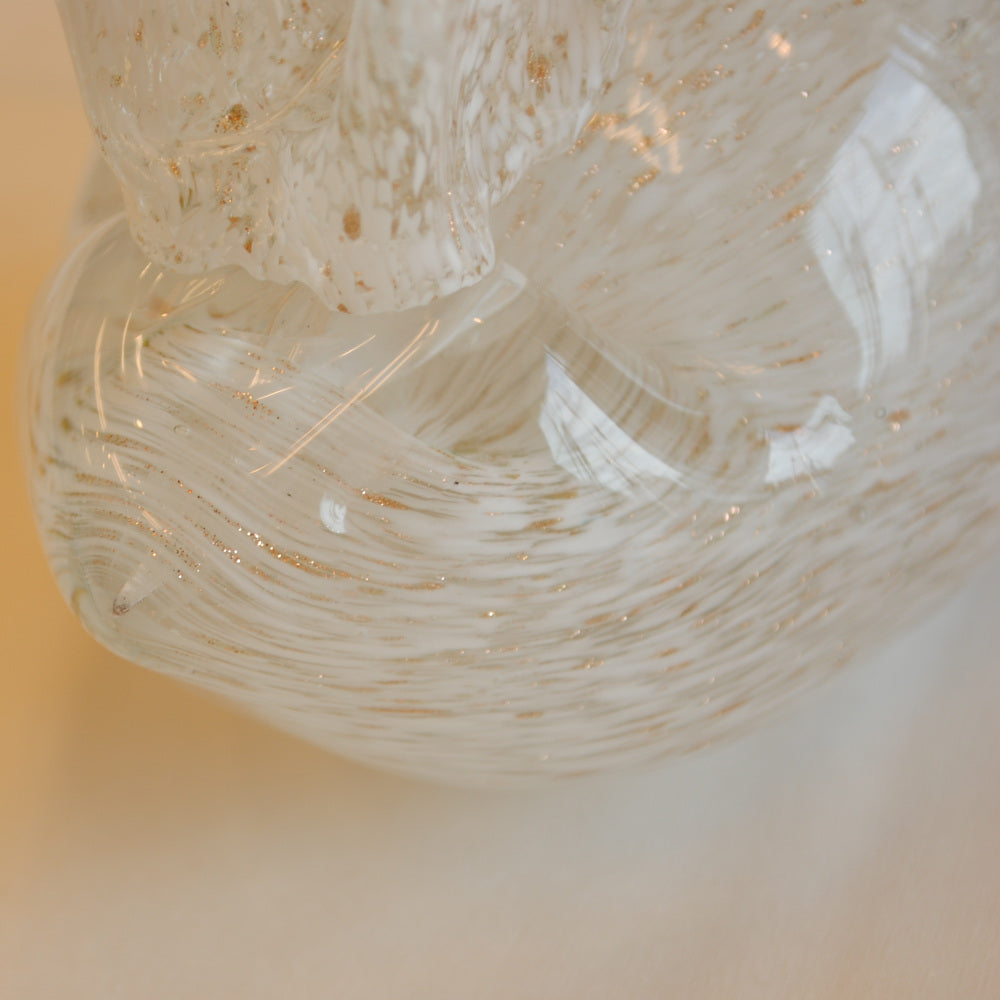 うさぎ 置物 オブジェ ガラス グラスラビット 兎 かわいい インテリア 雑貨 ガラスのオブジェ ウサギ 7688010