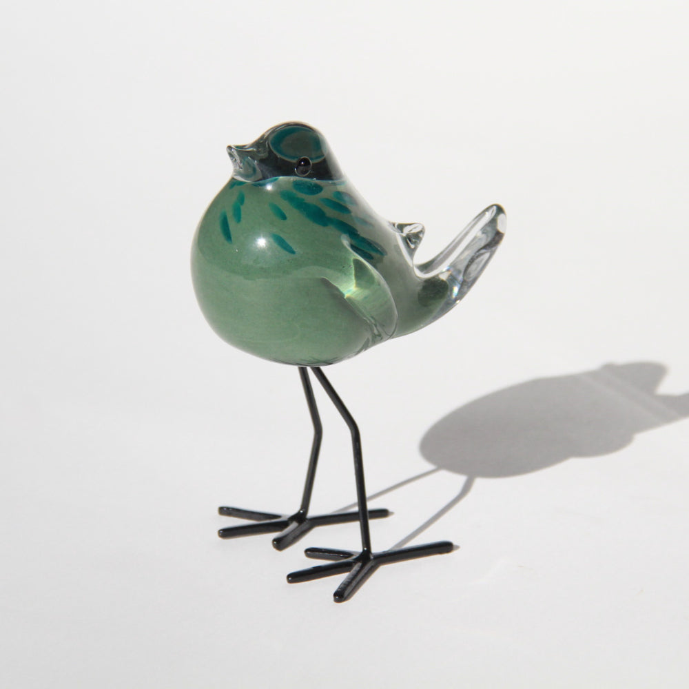 鳥 置物 オブジェ ガラス グラスオブジェ バードグラス かわいい インテリア 雑貨 ガラスのオブジェ ガラスバード 7688018
