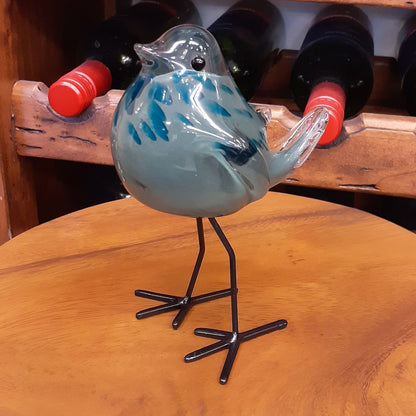 鳥 置物 オブジェ ガラス グラスオブジェ バードグラス かわいい インテリア 雑貨 ガラスのオブジェ ガラスバード 7688018