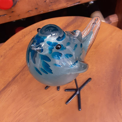 鳥 置物 オブジェ ガラス グラスオブジェ バードグラス かわいい インテリア 雑貨 ガラスのオブジェ ガラスバード 7688018