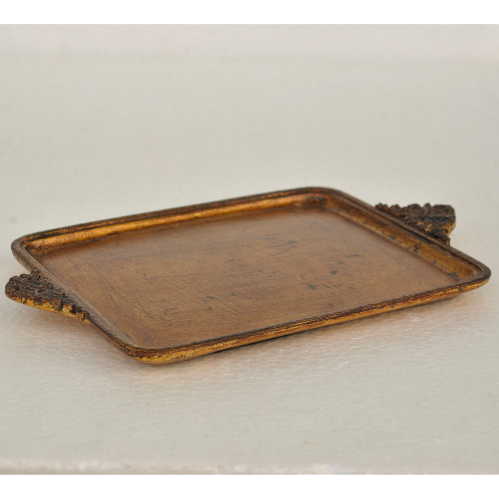 アクセサリートレイ ゴールドトレイ トレー アンティーク風トレイ アンティーク風置物 オーナメント 小物入れ トレイ 雑貨 77112ty-gd