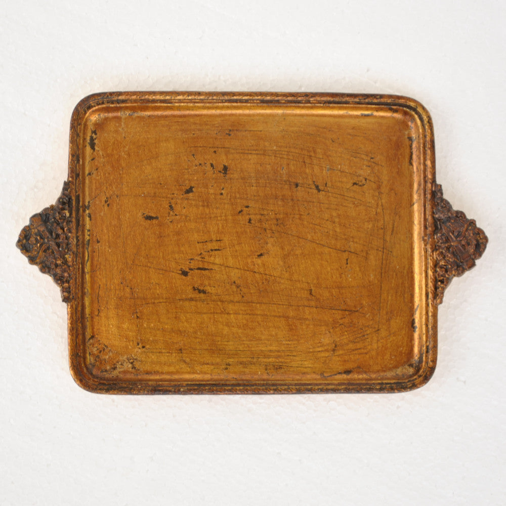 アクセサリートレイ ゴールドトレイ トレー アンティーク風トレイ アンティーク風置物 オーナメント 小物入れ トレイ 雑貨 77112ty-gd