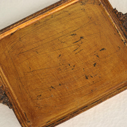 アクセサリートレイ ゴールドトレイ トレー アンティーク風トレイ アンティーク風置物 オーナメント 小物入れ トレイ 雑貨 77112ty-gd