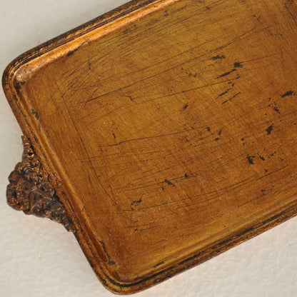 アクセサリートレイ ゴールドトレイ トレー アンティーク風トレイ アンティーク風置物 オーナメント 小物入れ トレイ 雑貨 77112ty-gd