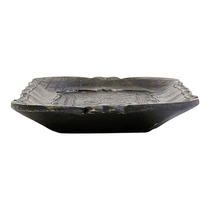 アクセサリートレイ アンティークブラックトレイ トレー アンティーク風トレイ ペントレイ 筆皿 小物入れ トレイ 雑貨 77154ty-bk