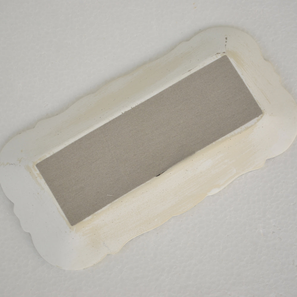 アクセサリートレイ アンティークホワイトトレイ トレー アンティーク風トレイ ペントレイ 筆皿 小物入れ トレイ 雑貨 77154ty-wh