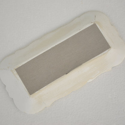 アクセサリートレイ アンティークホワイトトレイ トレー アンティーク風トレイ ペントレイ 筆皿 小物入れ トレイ 雑貨 77154ty-wh