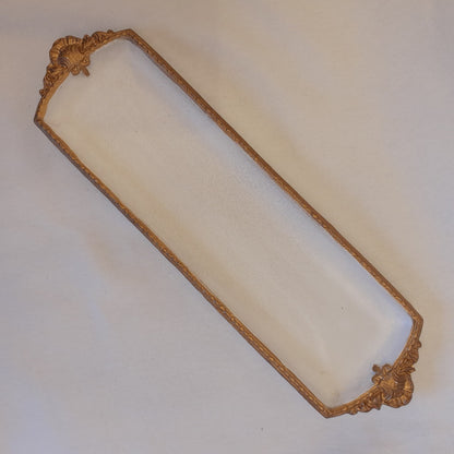 アクセサリートレイ アンティークホワイトトレイ トレー アンティーク風トレイ ペントレイ 筆皿 小物入れ トレイ 雑貨 77155ty-wh