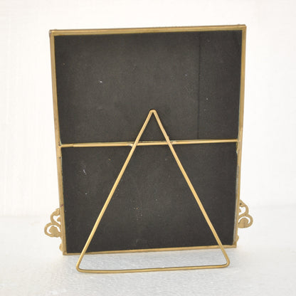 鏡 ミラー スタンドミラー 卓上鏡 真鍮製鏡 雑貨 ドレッサーミラー インテリア雑貨 アンティーク風ミラー 真鍮雑貨 7847009