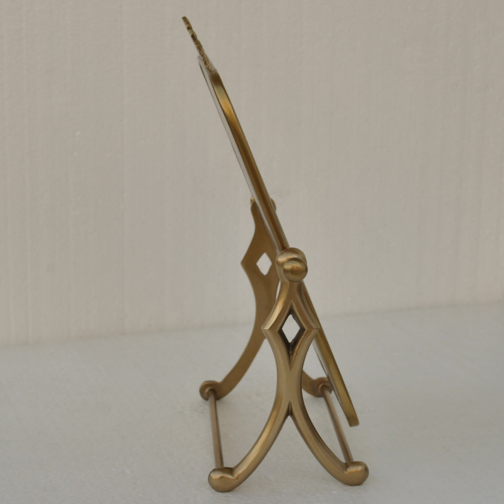 鏡 ミラー スタンドミラー 卓上鏡 真鍮製鏡 雑貨 ドレッサーミラー インテリア雑貨 アンティーク風ミラー 真鍮雑貨 7847010