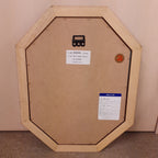 ウォールミラー ミラー おしゃれ 鏡 壁掛け鏡 木製 アンティーク仕上げ ミラー 八角形鏡 イタリア製 ベルトーチ BERTOZZI 808059