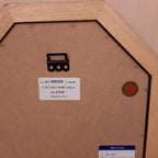 ウォールミラー ミラー おしゃれ 鏡 壁掛け鏡 木製 アンティーク仕上げ ミラー 八角形鏡 イタリア製 ベルトーチ BERTOZZI 808059