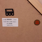 ウォールミラー ミラー おしゃれ 鏡 壁掛け鏡 木製 アンティーク仕上げ ミラー 八角形鏡 イタリア製 ベルトーチ BERTOZZI 808059