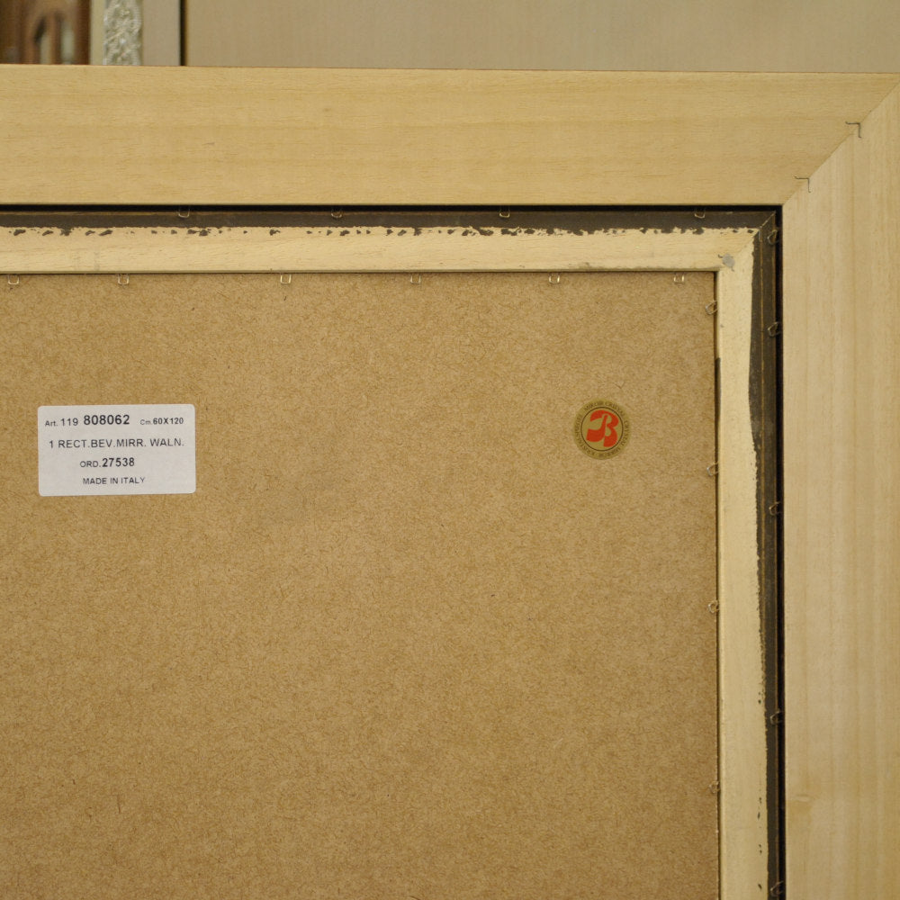 ウォールミラー 姿見 特大ミラー 縦横可 おしゃれ 鏡 壁掛け ゴールド 木製 アンティーク仕上げ ミラー 長方形鏡 イタリア製 ベルトーチ BERTOZZI 80806262