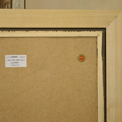 ウォールミラー 姿見 特大ミラー 縦横可 おしゃれ 鏡 壁掛け ゴールド 木製 アンティーク仕上げ ミラー 長方形鏡 イタリア製 ベルトーチ BERTOZZI 80806262