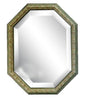 ウォールミラー おしゃれ 鏡 壁掛け 八角形 隅切り 木製 アンティーク イタリア製 ベルトーチ BERTOZZI 808223