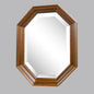 ウォールミラー ミラー おしゃれ 鏡 壁掛け鏡 木製 アンティーク仕上げ ミラー 八角形鏡 イタリア製 ベルトーチ BERTOZZI 808393
