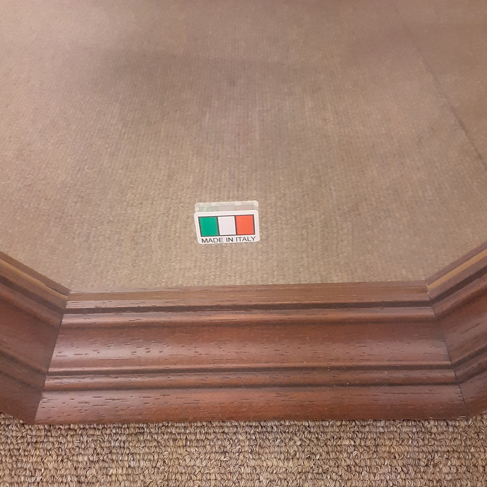 ウォールミラー ミラー おしゃれ 鏡 壁掛け鏡 木製 アンティーク仕上げ ミラー 八角形鏡 イタリア製 ベルトーチ BERTOZZI 808393