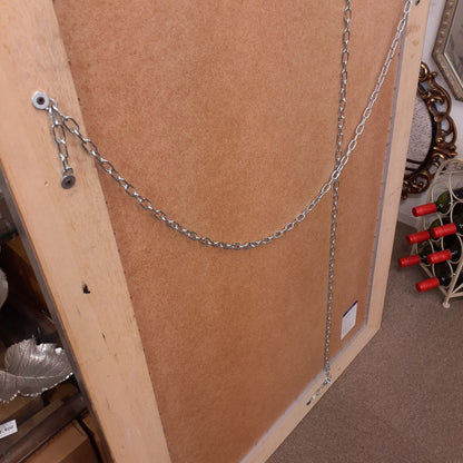 ウォールミラー 特大ミラー おしゃれ 鏡 壁掛け 縦横可 銀 シルバー 木製 アンティーク仕上げ ミラー 長方形鏡 イタリア製 ベルトーチ BERTOZZI 808412