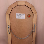 ウォールミラー 姿見 姿見鏡 ミラー おしゃれ 鏡 壁掛け鏡 木製 アンティーク仕上げ ミラー 八角形鏡 イタリア製 ベルトーチ BERTOZZI 808540