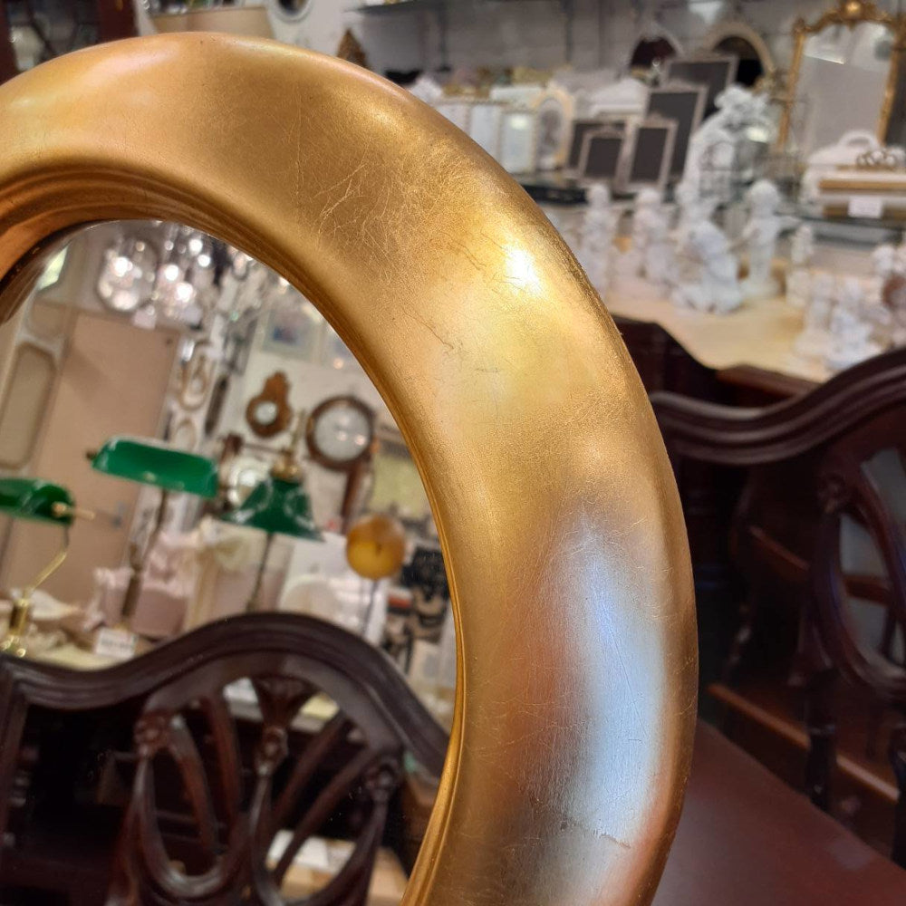 ウォール ハート ミラー ゴールド 金 純金箔 壁掛け 鏡 お姫様 イタリア製 雑貨 BERTOZZI ベルトッツィ 808690