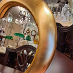 ウォール ハート ミラー ゴールド 金 純金箔 壁掛け 鏡 お姫様 イタリア製 雑貨 BERTOZZI ベルトッツィ 808690