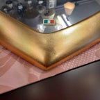 ウォール ハート ミラー ゴールド 金 純金箔 壁掛け 鏡 お姫様 イタリア製 雑貨 BERTOZZI ベルトッツィ 808690