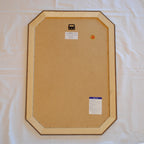 ウォールミラー おしゃれ 鏡 壁掛け 八角形 木製 白 ホワイト ゴールド ミラー OT アンティーク イタリア製 ベルトーチ BERTOZZI 808838