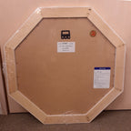 ウォールミラー おしゃれ 鏡 壁掛け 正八角形 木製 白 ホワイト ミラー OT アンティーク イタリア製 ベルトーチ BERTOZZI 808867