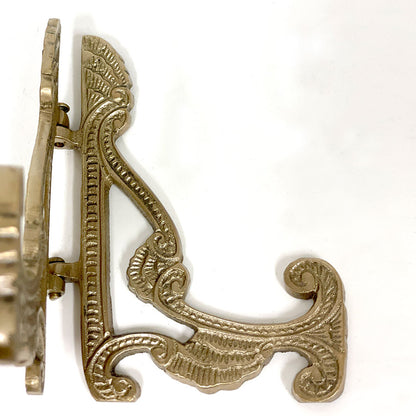 写真立て 額立て 折り畳み 皿立て プレート用 イーゼル Sサイズ 真鍮 ブラス インテリア雑貨 雑貨 87111es-gd