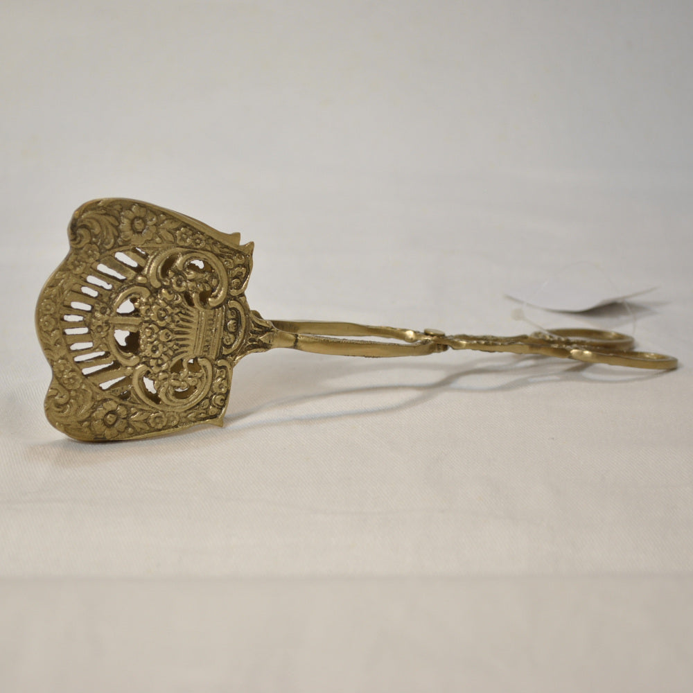 ケーキトング トング サービストング 真鍮雑貨 アンティーク調トング クラシカル装飾トング アンティーク調雑貨 真鍮製 キッチン雑貨 クラシック 雑貨 87125TG-GD