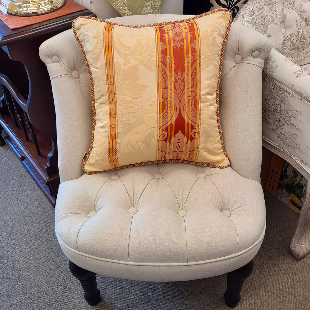 クッションカバー フランス製クッションカバー クッション トリム付きクッションカバー フランスインテリア雑貨 スタイルフランス 45x45 AcademiaBeRouge45X45