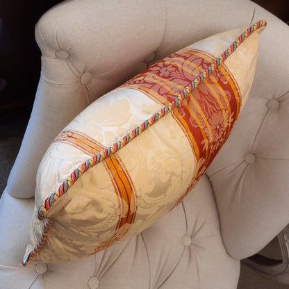 クッションカバー フランス製クッションカバー クッション トリム付きクッションカバー フランスインテリア雑貨 スタイルフランス 45x45 AcademiaBeRouge45X45