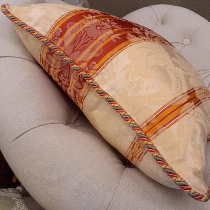 クッションカバー フランス製クッションカバー クッション トリム付きクッションカバー フランスインテリア雑貨 スタイルフランス 45x45 AcademiaBeRouge45X45