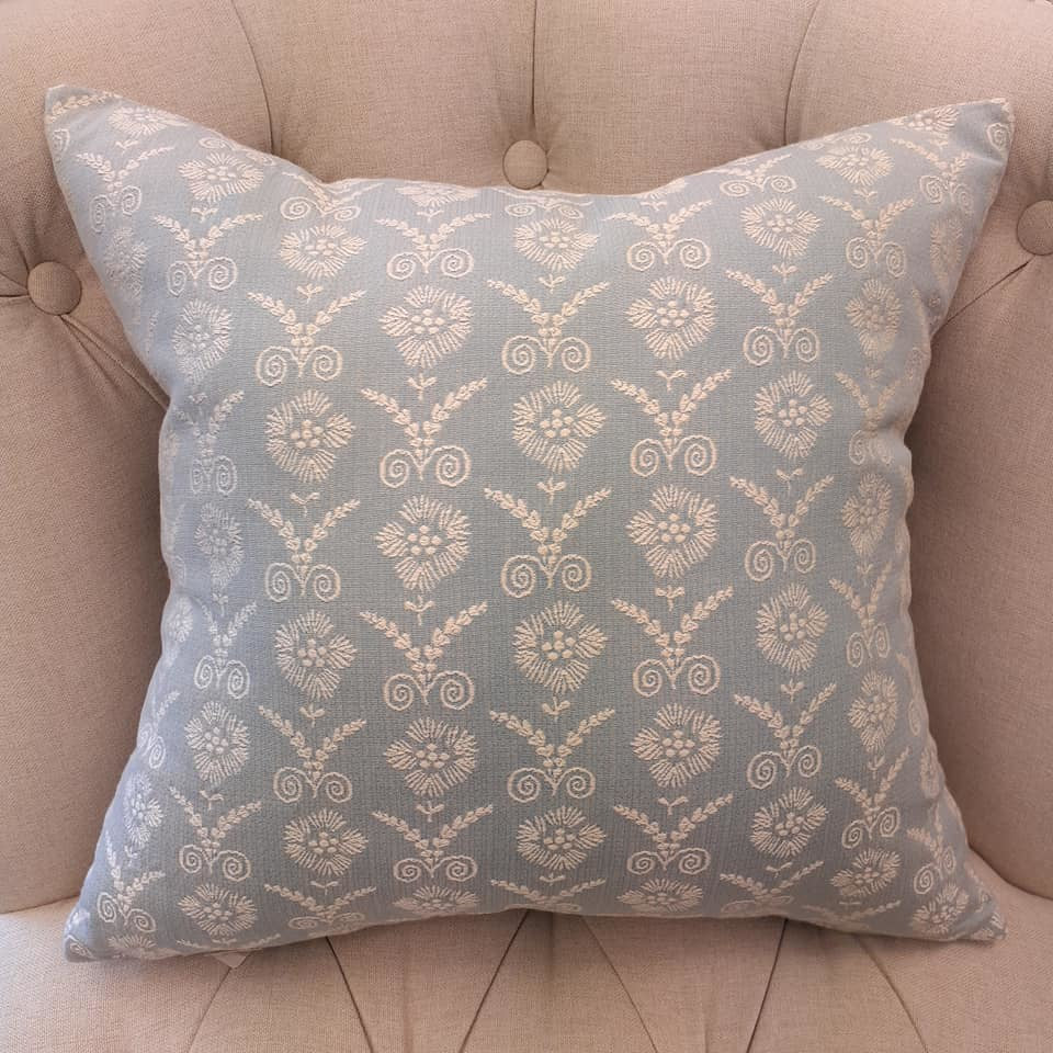 クッションカバー フランス製クッションカバー クッション クッションカバー フランスインテリア雑貨 スタイルフランス 45x45 BarbetBleu45X45