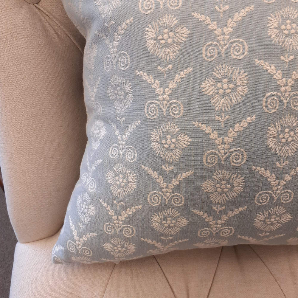 クッションカバー フランス製クッションカバー クッション クッションカバー フランスインテリア雑貨 スタイルフランス 45x45 BarbetBleu45X45