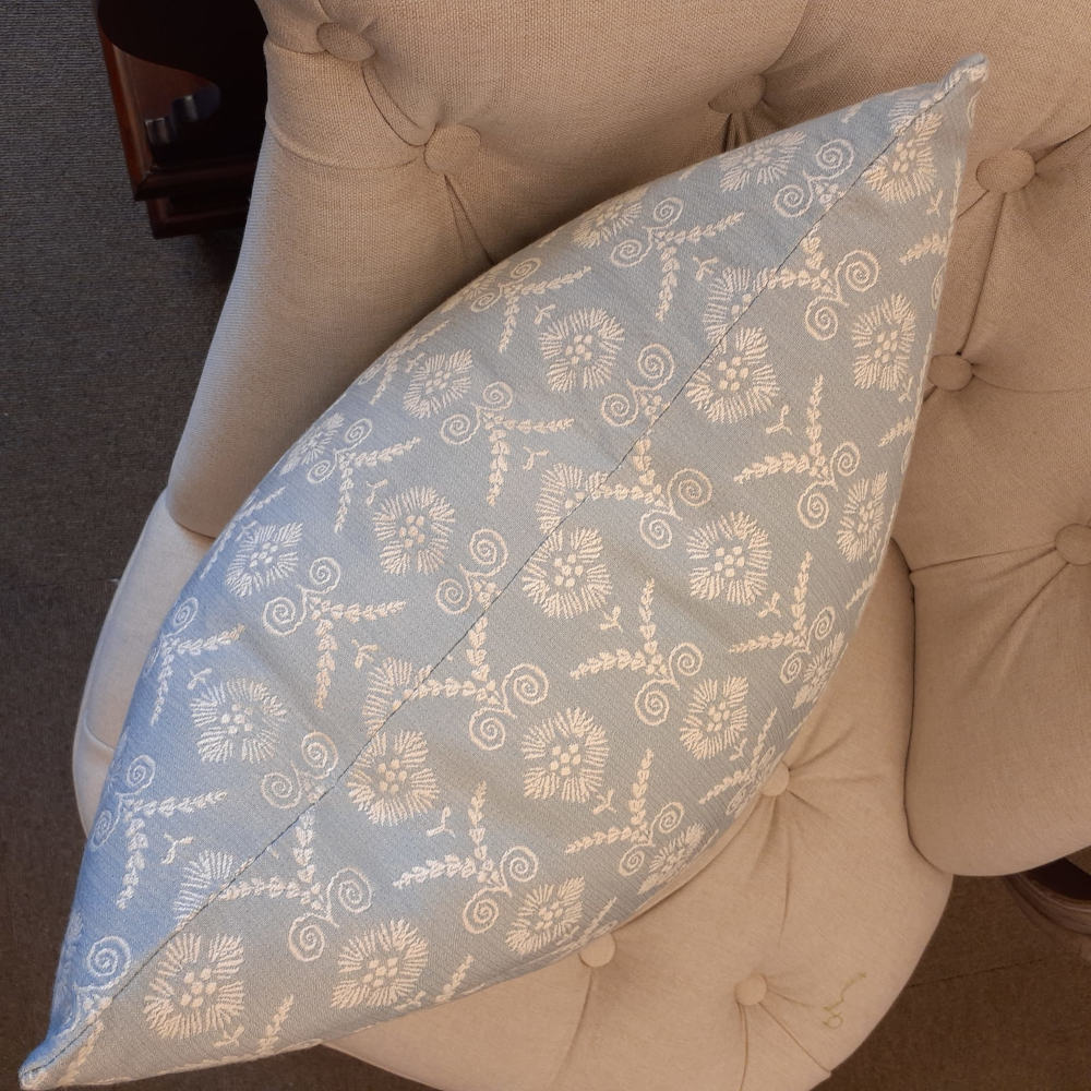 クッションカバー フランス製クッションカバー クッション クッションカバー フランスインテリア雑貨 スタイルフランス 45x45 BarbetBleu45X45