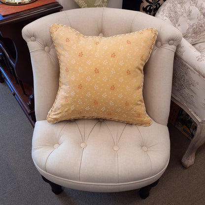 クッションカバー フランス製クッションカバー トリム付きクッションカバー クッションカバー フランスインテリア雑貨 スタイルフランス 45x45 ColalieBeige45