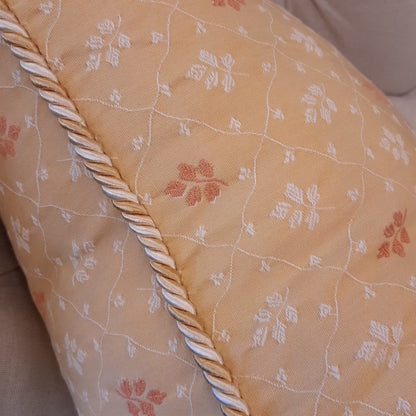 クッションカバー フランス製クッションカバー トリム付きクッションカバー クッションカバー フランスインテリア雑貨 スタイルフランス 45x45 ColalieBeige45