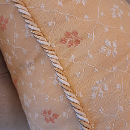 クッションカバー フランス製クッションカバー トリム付きクッションカバー クッションカバー フランスインテリア雑貨 スタイルフランス 45x45 ColalieBeige45