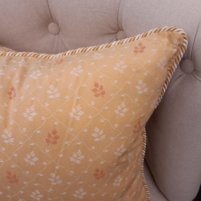 クッションカバー フランス製クッションカバー トリム付きクッションカバー クッションカバー フランスインテリア雑貨 スタイルフランス 45x45 ColalieBeige45