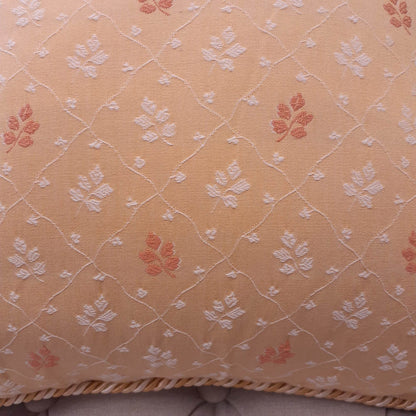 クッションカバー フランス製クッションカバー トリム付きクッションカバー クッションカバー フランスインテリア雑貨 スタイルフランス 45x45 ColalieBeige45