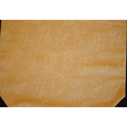 テーブルランナー テーブルライナー おしゃれ スタイルフランス フランス製生地 テーブルウエア テーブルセンター 160cm ベージュ EcritureBeige 30x160