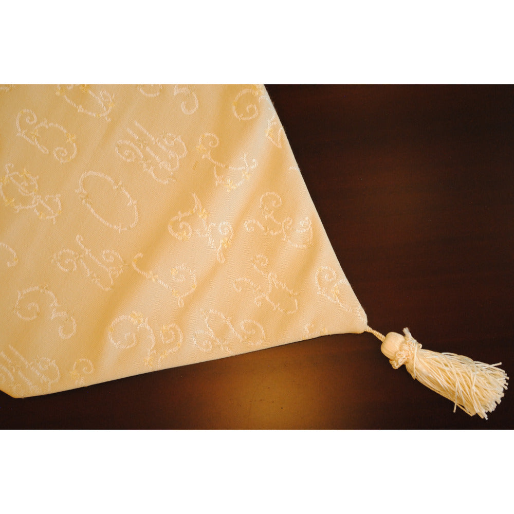 テーブルランナー テーブルライナー おしゃれ スタイルフランス フランス製生地 テーブルウエア テーブルセンター 160cm ベージュ EcritureBeige 30x160