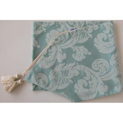 テーブルランナー テーブルライナー おしゃれ スタイルフランス フランス製生地 テーブルウエア テーブルセンター 160cm ブルー FlorenceBleu 30x160